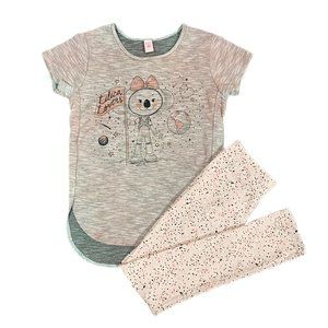 Marisol Fashion Top And Leggings Outfit Set